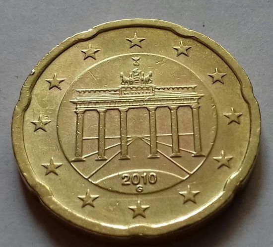 20 евроцентов, Германия 2010 G
