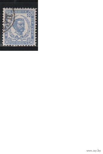 Черногория(Княжество)-1894,(Мих.18)  гаш. , Стандарт, , Князь Никола I (2)