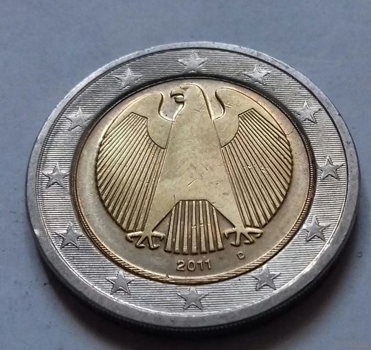 2 евро, Германия 2011 D