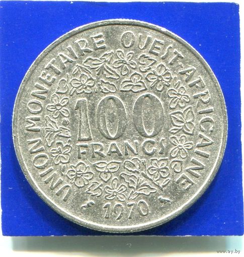 Западная Африка 100 франков 1970