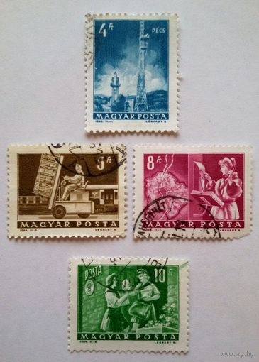Венгрия. 1964. (4шт.)