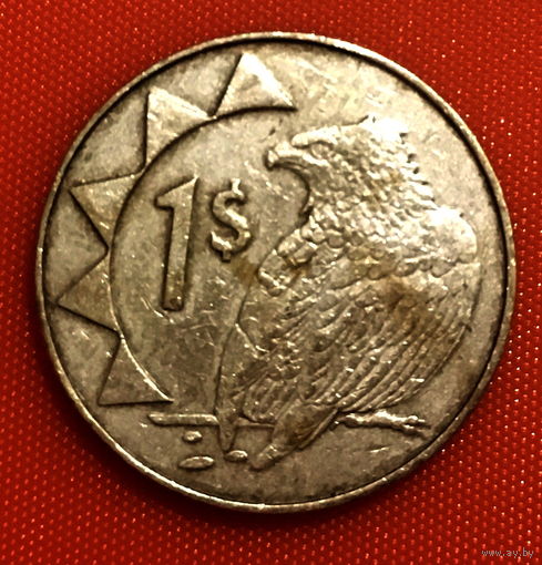 104-17 Намибия, 1 доллар 2002 г.