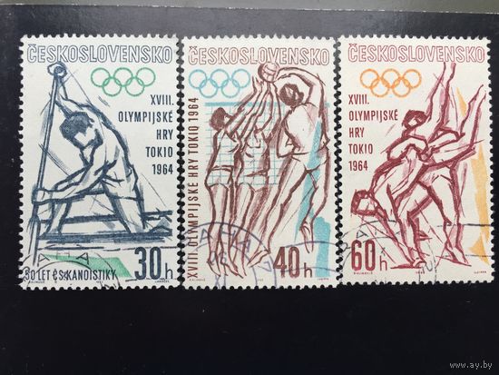 Чехословакия 1964 год. XVIII Олимпийские игры в Токио