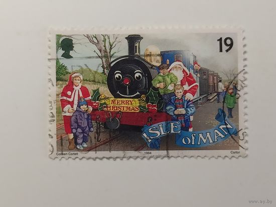 Остров Мэн 1994. Рождественские марки