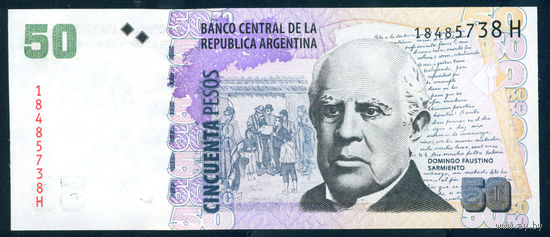 Аргентина 50 песо 2003 UNC