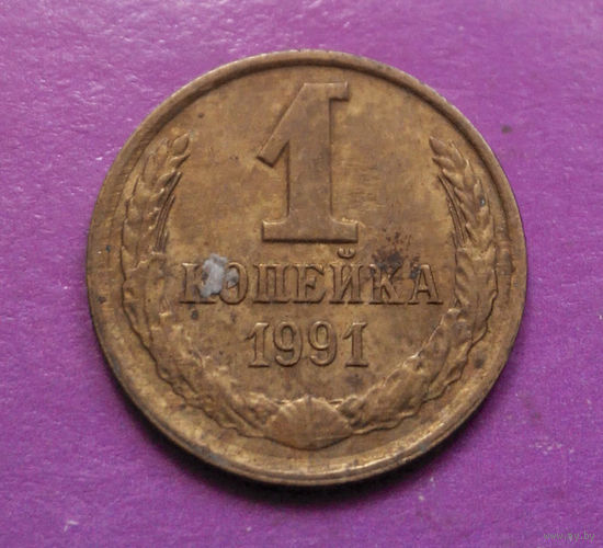 1 копейка 1991 Л СССР #10