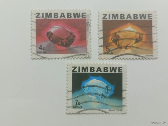 Зимбабве 1980. Драгоценные камни