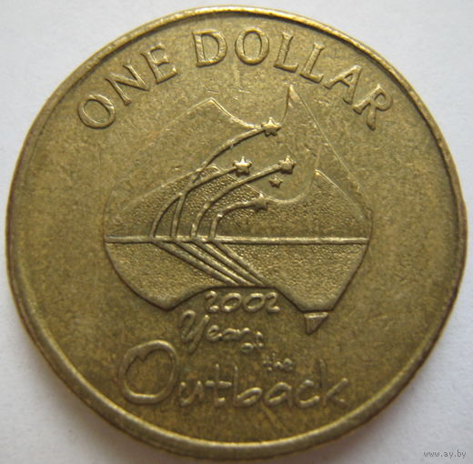 Австралия 1 доллар 2002 г. (d)