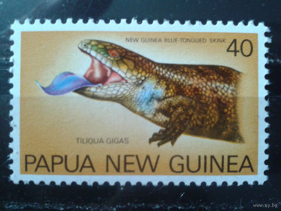 Папуа Новая Гвинея 1978 Ящерица**