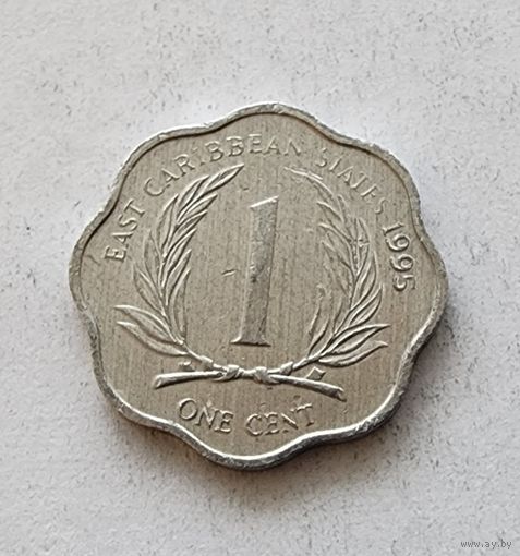 Восточные Карибы 1 цент, 1995