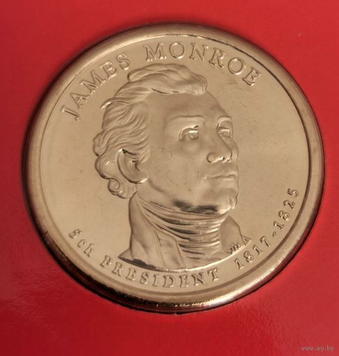 1 доллар 2008 г. Джеймс Монро