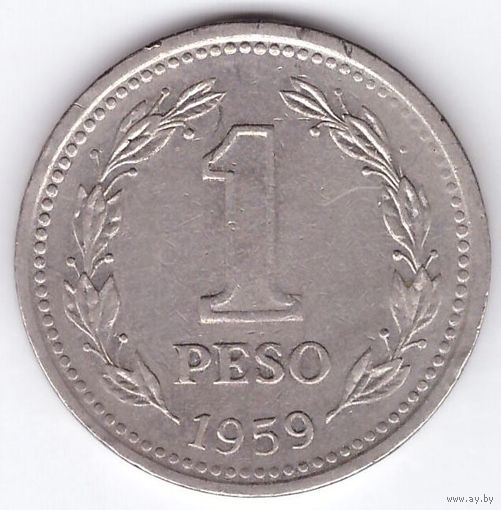Аргентина 1 песо 1959. Возможен обмен