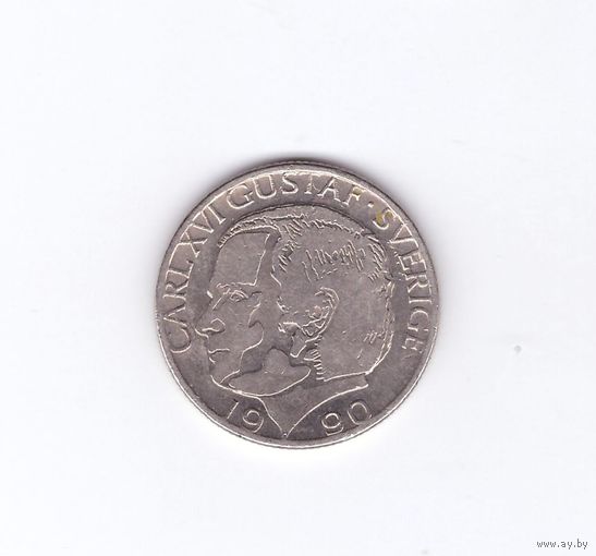 Швеция 1 крона 1990. Возможен обмен