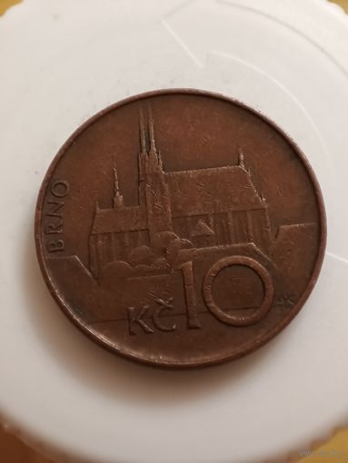 Чехия 10 крон 1993 год