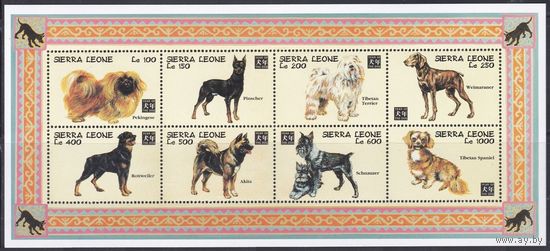 1994 Сьерра-Леоне 2125-2132KL Собаки 18,00 евро