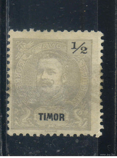 Португалия Колонии Тимор 1898 Карл I Стандарт #58*