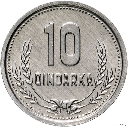 Албания 10 киндарок, 1988 UNC