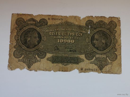 Польша 10000 марок 1922