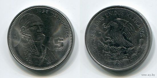 Мексика. 1 песо (1984, aUNC)