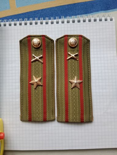 Погоны на рубашку майора артиллерии МО СССР