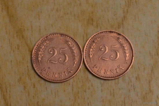 Финляндия 25 пенни  1942