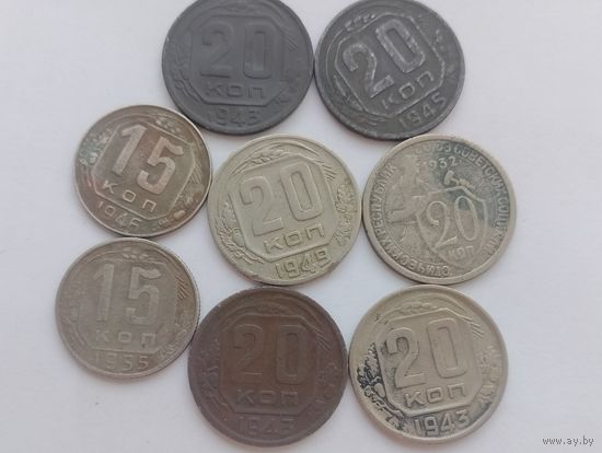 Монеты СССР , до реформы. (2)