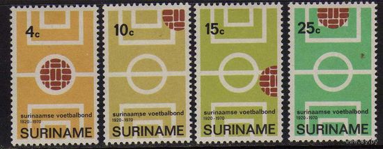 Суринам. 1970. Спорт. Футбол