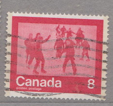 Олимпийские игры 1974 года - Монреаль, 1976, Канада - Зимние развлечения Канады 1974 год лот 10