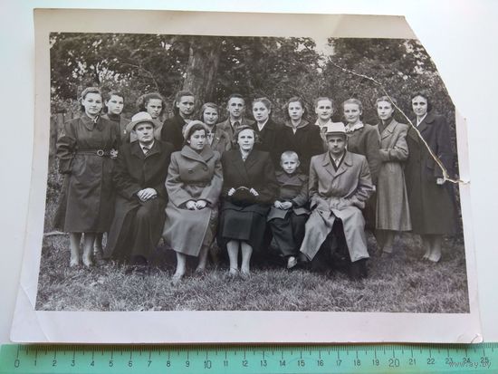 Большая групповая фотография #3. 1950-е. СССР