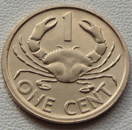 Сейшельские острова. 1 цент 2014 год  UC#1