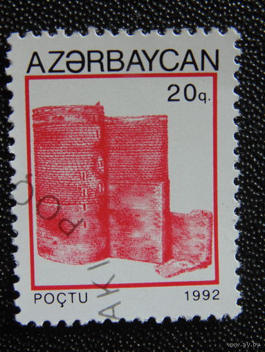 Азербайджан 1992 г. Архитектура.