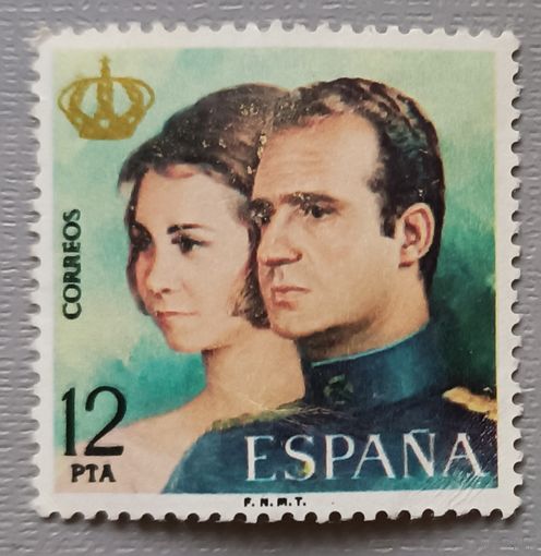 Провозглашение Хуана Карлоса I и Софии. 1975 год, Испания.