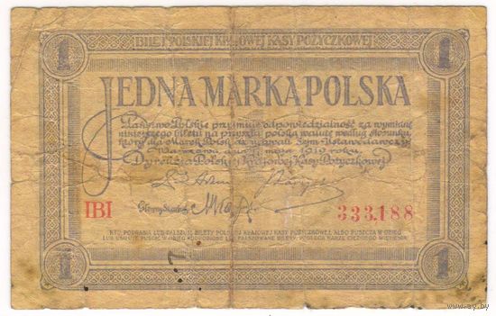 1 марка польская 1919 г.