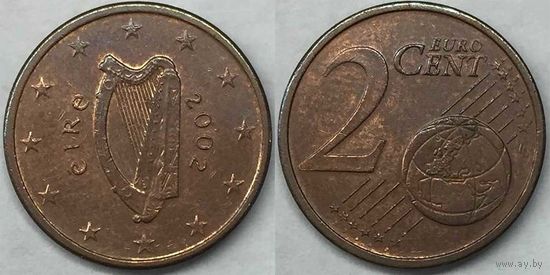 2 евроцента Ирландия 2002г