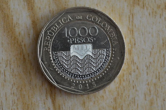 Колумбия 1000 песо 2015