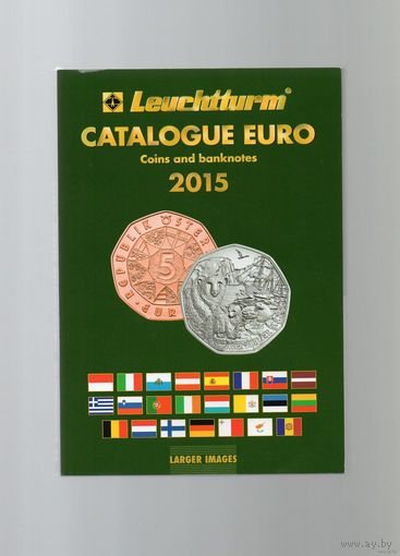Каталог банкнот и монет евро 1999-2015 гг. Leuchtturm. /980851/