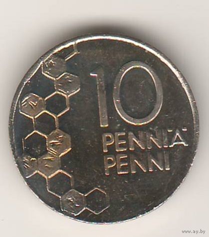 Финляндия, 10 pennia 1999