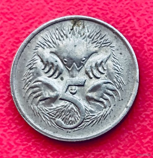 04-22 Австралия, 5 центов 1974 г.