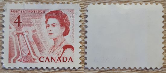 Канада 1967 Королева Елизавета II, корабль в шлюзе на морском пути Святого Лаврентия.