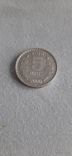 Индия 5 рупий, 2000