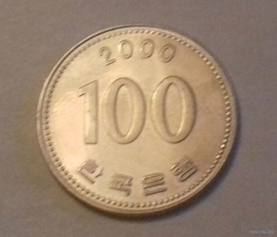 100 вон, Южная Корея 2000 г.