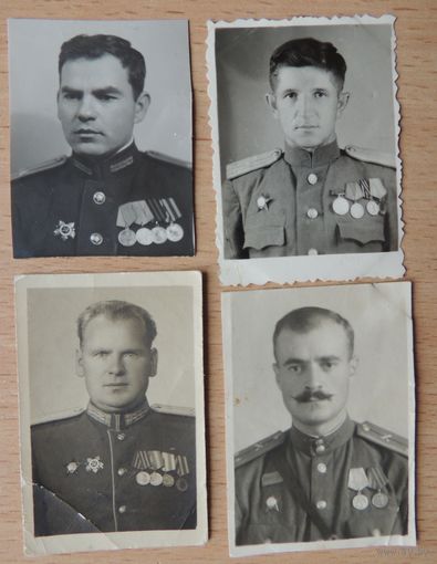 Фото офицеров с наградами