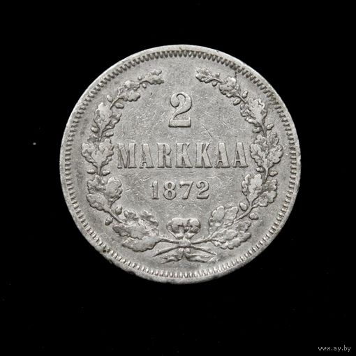 2 марки 1872. Финляндия, Александр II