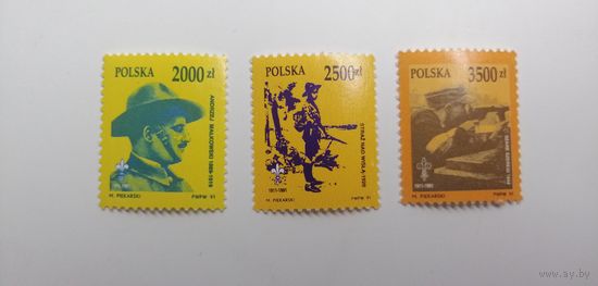 Польша 1991. 80 лет скаутингу в Польше