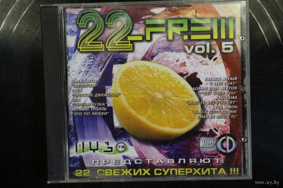 Various - 22 Freш Vol.5 (2002, CD)