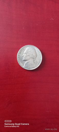 США, 5 центов 1989, Р.