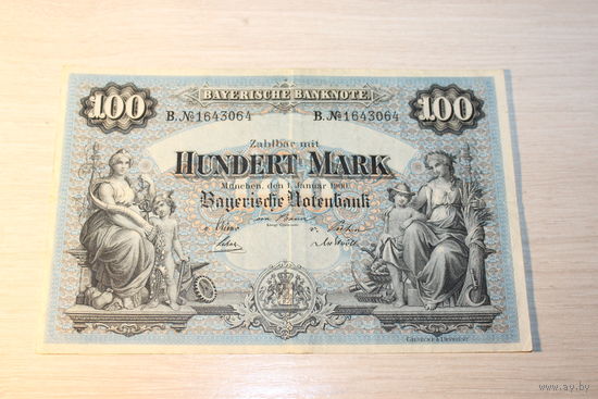 100 марок 1900 года, Германия.