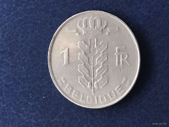 Бельгия 1 франк 1972 -que-