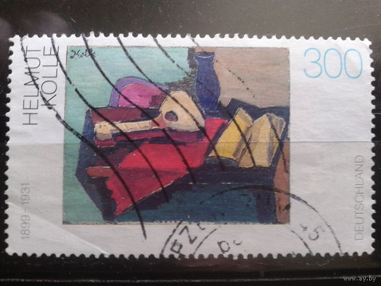 Германия 1996 живопись Гельмута Колле Михель-3,0 евро гаш.