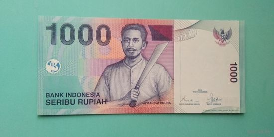 Банкнота 1000 рупий Индонезия 2000 г.